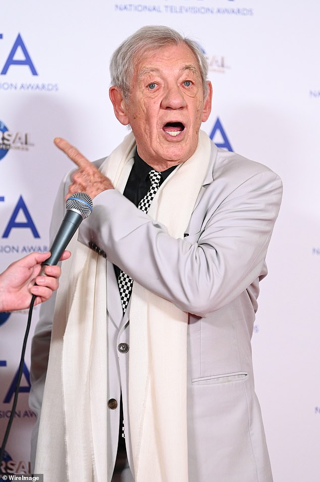 'I was out of there like a shot': Sir Ian McKellen, 84, recalls the horrifying moment he fled a plastic surgeon's office after hearing the gory details of a procedure he had been considering