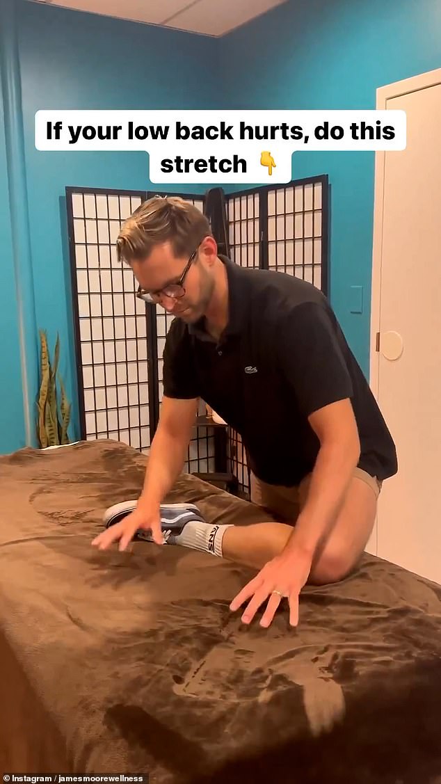 A massage therapist has shared a simple technique that can relieve your lower back pain in seconds