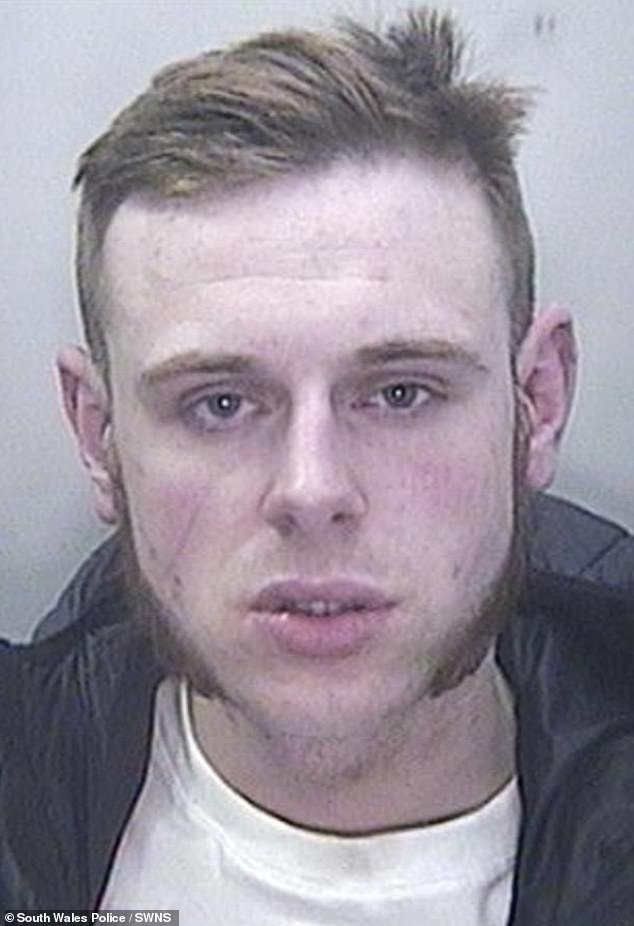 Cullan (pictured here before he recovered) went to prison ten times – all for shoplifting – and served a total of three years, but in 2020 he managed to turn his life around after a near-death experience