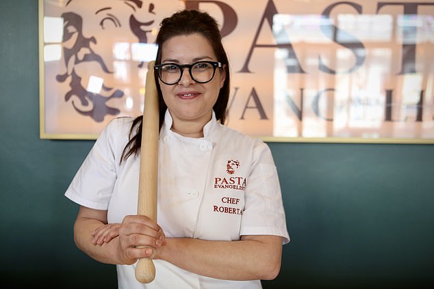 Top pasta chef Roberta d'Elia has been working in kitchens in and around Europe for 20 years