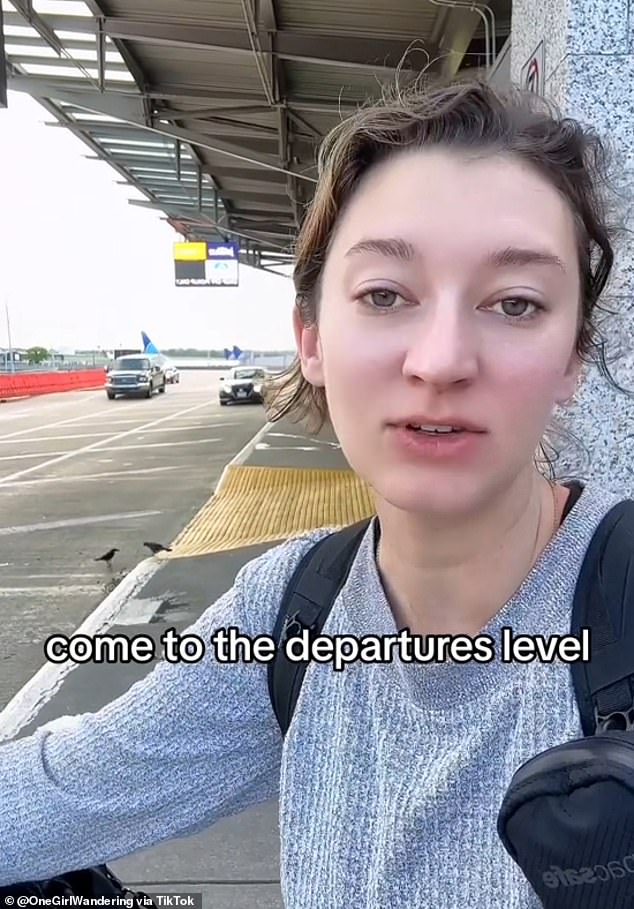 Lindsey Mukaddam, 37, from Austin, Texas, has revealed her simple hack that will save you time when trying to leave the airport