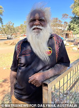 Trevor Adamson (above) says his people haven't had enough time to understand what the Voice would mean.