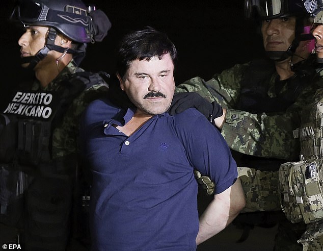 El Chapo was captured for the last time in Mexico in 2016, after more than a year on the run