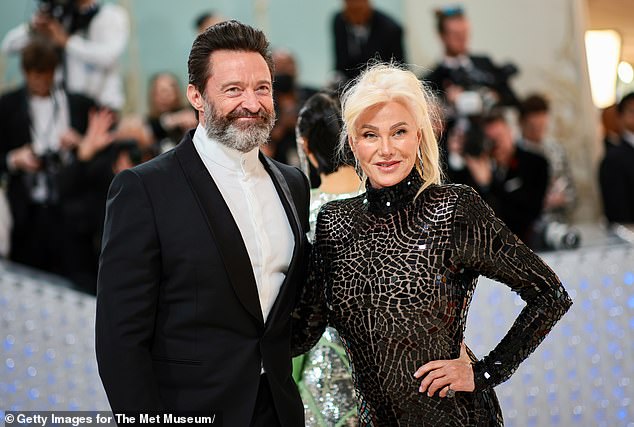 Hugh Jackman, 54, (left) and wife Deborra-Lee Furness, 67, (right) announced on Friday that they have decided to split after 27 years of marriage.  And as the world accepts the end of an era, eyes are turning to the Hollywood couple's massive estate