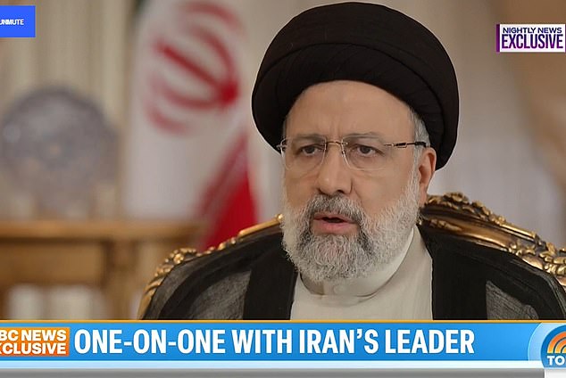 Iranian president laughs at the Biden administration by saying hell