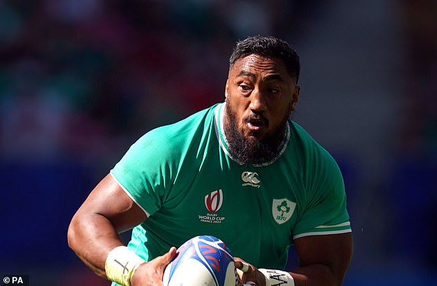 Bundee Aki put in a stunning performance in Ireland's victory over Romania, scoring two tries