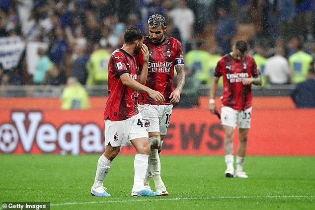 AC Milan is licking its wounds after the recent 5-1 defeat against Inter last weekend