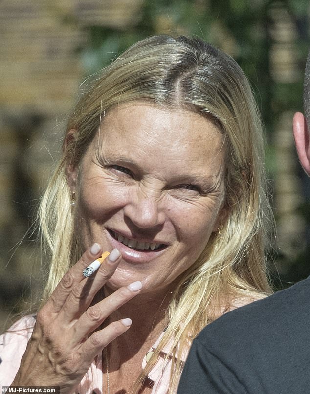 I surprised myself at how angry I felt when I saw that photo of Kate Moss grinning with a half-smoked cigarette on the way to her mouth.  What was she thinking?