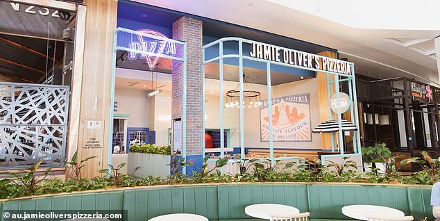 Gold Coast restaurant Jamie Oliver's Pizzeria (pictured) closed on September 8 after blaming customers' tighter wallets during a cost-of-living crisis for a decline in business