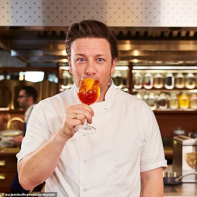 Celebrity chef Jamie Oliver (pictured) has seen his last restaurant in Australia close after it was placed into voluntary administration and owed more than $1 million in debt