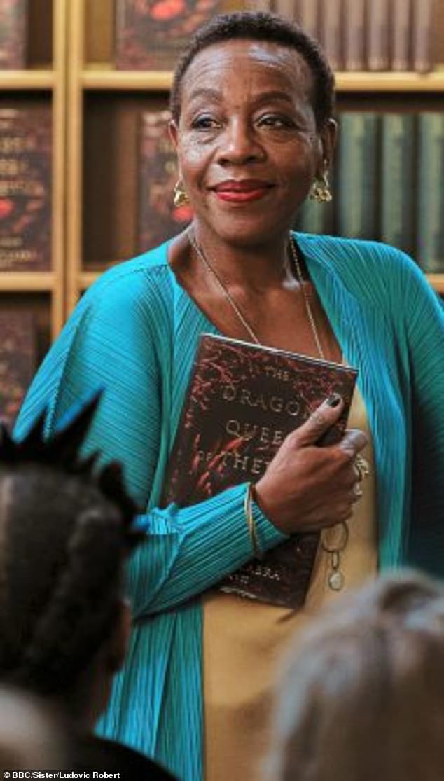 Cheryl Harker, played by Marianne Jean-Baptiste, is a bestselling novelist who also falls prey to Rob's schemes