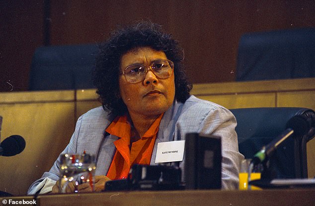 Ms Mundine said the family argued over their respective positions and even claimed her late mother, Warren Mundine's sister Kaye (pictured), would be on her side.