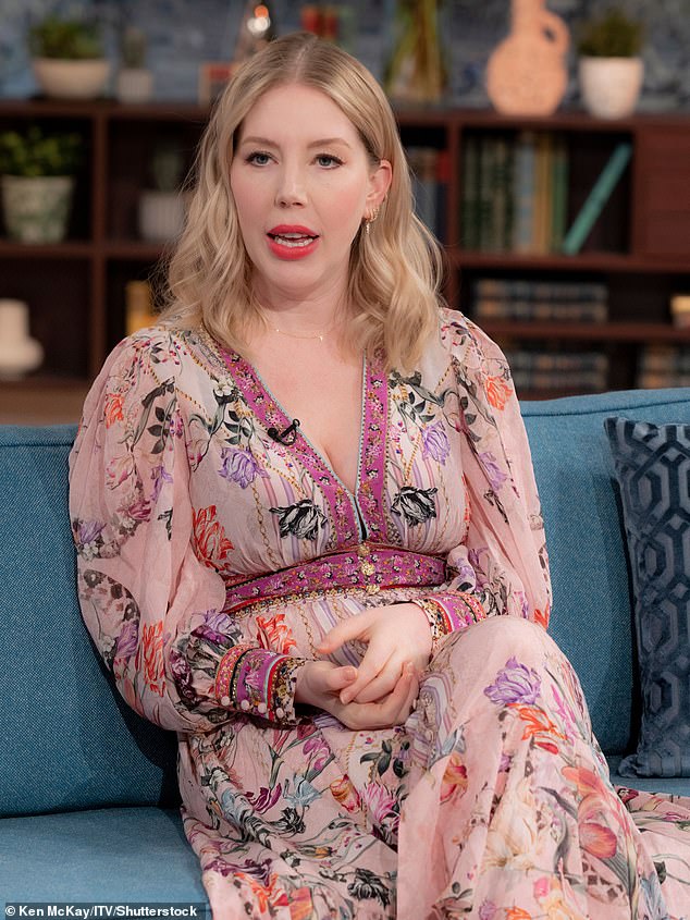 Horrific incident: Katherine Ryan has praised British Transport Police for their response after revealing her daughter Violet was sexually harassed on public transport