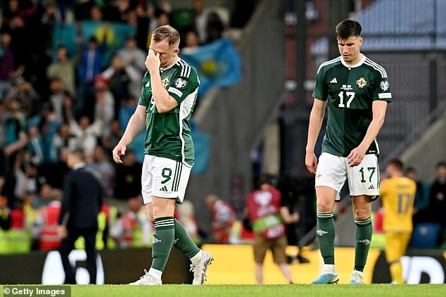 Northern Ireland sinks to a new low after a 1-0 defeat to Kazakhstan ended Euro hopes