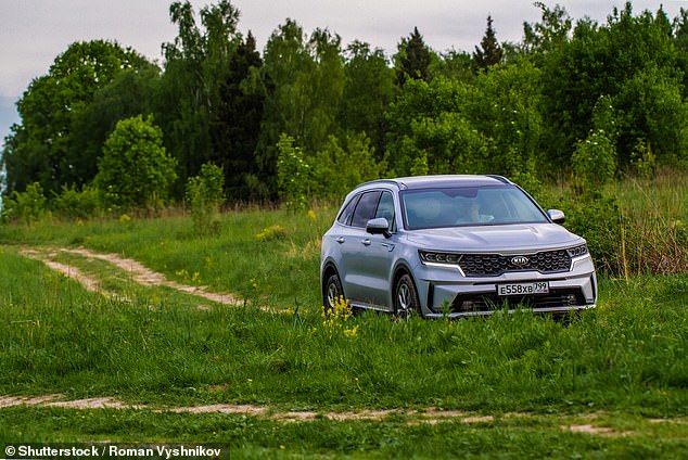 There is an urgent recall for nearly 4,000 Kia models (pictured, Kia MQ4 Sorento) due to a software bug