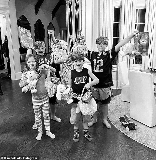 Their Children: The couple shares four children: Kroy Jr., 12, Kash, 11, and twins Kaia and Kane, nine — Kroy also adopted Kim's daughters from her previous relationships, Brielle, 26, and Ariana, 21