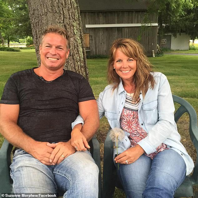 Barry and Suzanne Morphew.  She disappeared in May 2020 and her body was found last week, on September 22.  A year after her disappearance, he was charged with her murder, but the charges were dropped a year later.