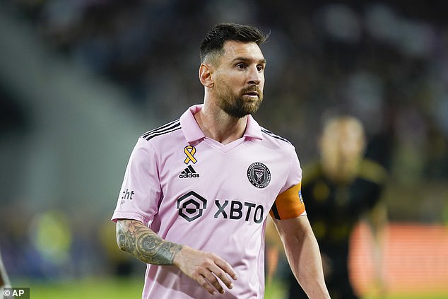 Argentina and Inter Miami star Lionel Messi (pictured) was one of 30 players nominated for the 2023 Ballon d'Or on Wednesday afternoon