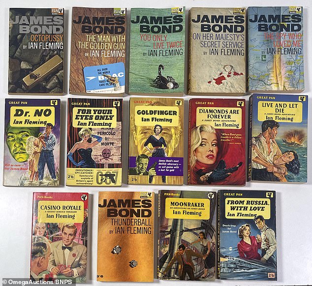 Nick Bennett is going to sell his collection of memorabilia at auction for £250,000.  His collection of paperbacks is expected to sell for £3,000