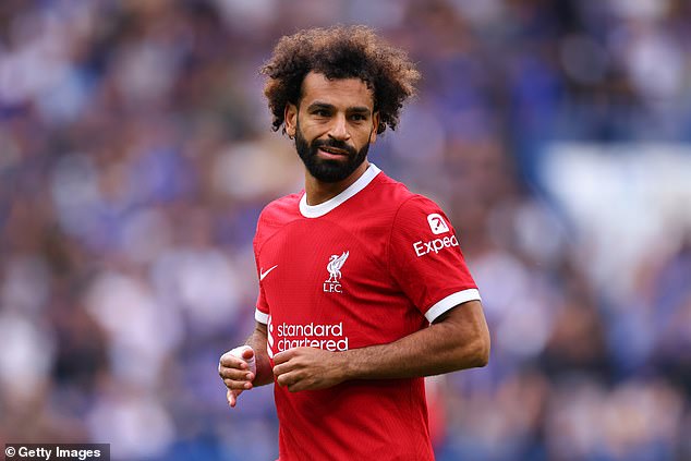 Liverpool's Mohamed Salah has been the subject of a £150 million bid for Saudi club Al-lttihad