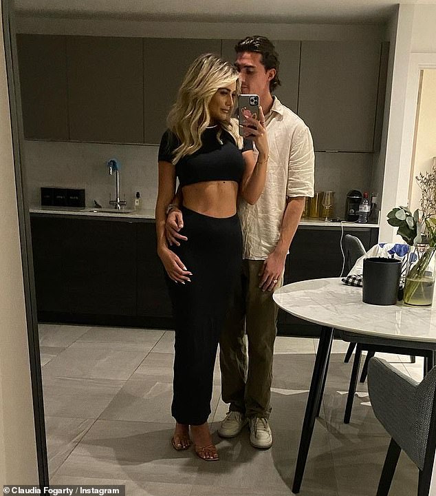 It is official!  Claudia Fogarty has shared her new relationship as she confirmed rumors she is dating professional footballer Ollie Cranshaw