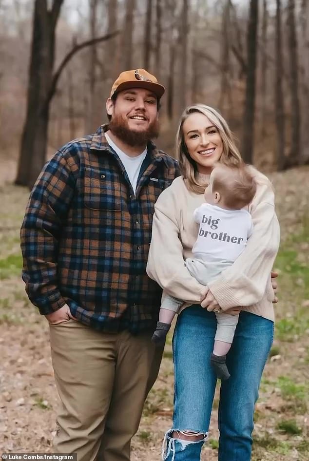 Parents of two: The couple, who married in 2020, already share a 14-month-old son, Tex Lawrence