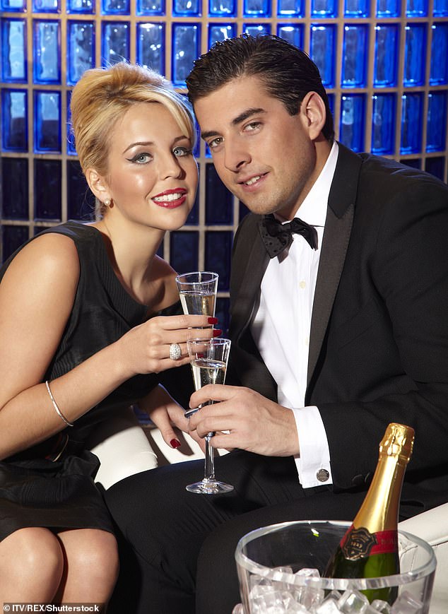 Gone for good: The couple finally called it quits in 2016 after reports Arg's partying got out of hand (seen in 2011 on TOWIE)