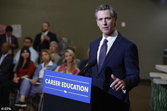 Governor Gavin Newsom created a reparations task force, which proposed awarding $5 million to every Black resident