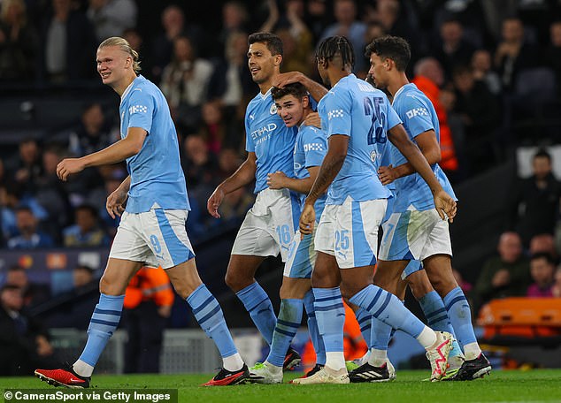 Manchester City beat Red Star 3-1 in their Champions League clash on Tuesday evening.