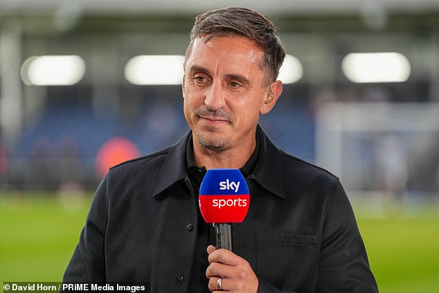 Gary Neville has laid the blame for Manchester United's 3-1 defeat to Brighton at the club's ownership