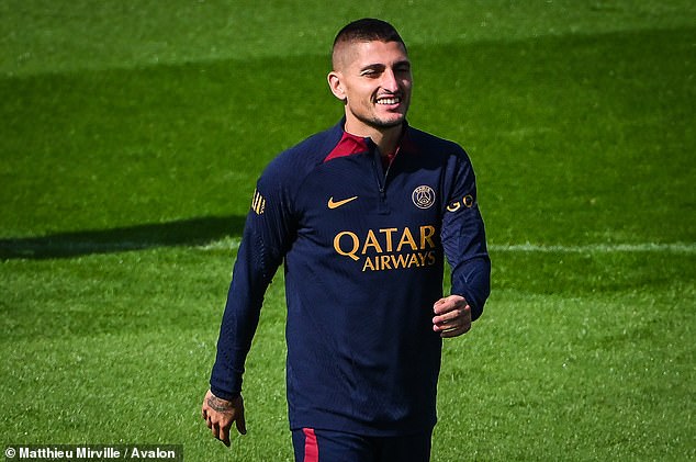 Marco Verratti will complete a £39million transfer to Qatari side Al-Arabi on Tuesday