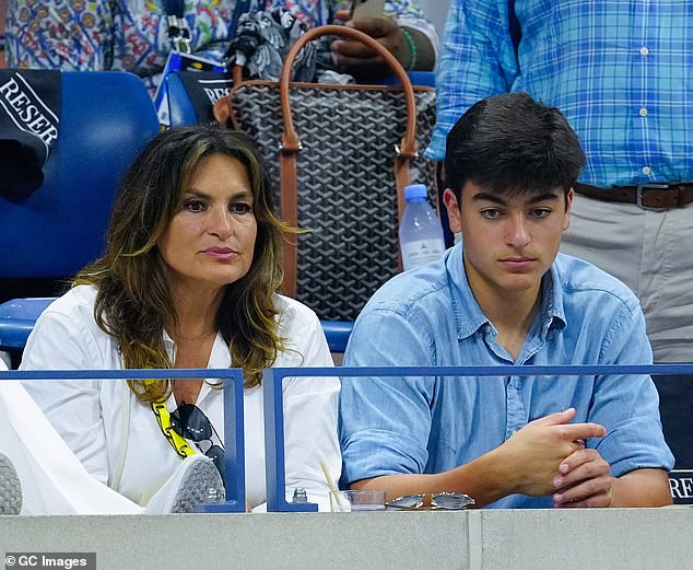 Spotted: Mariska Hargitay was spotted on a rare outing with her son on Thursday afternoon, Aug. 17, in Queens, New York