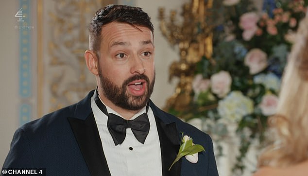 Opening: Married At First Sight British star Georges revealed there are two moments after his wedding to Peggy that he wishes E4 viewers could have seen