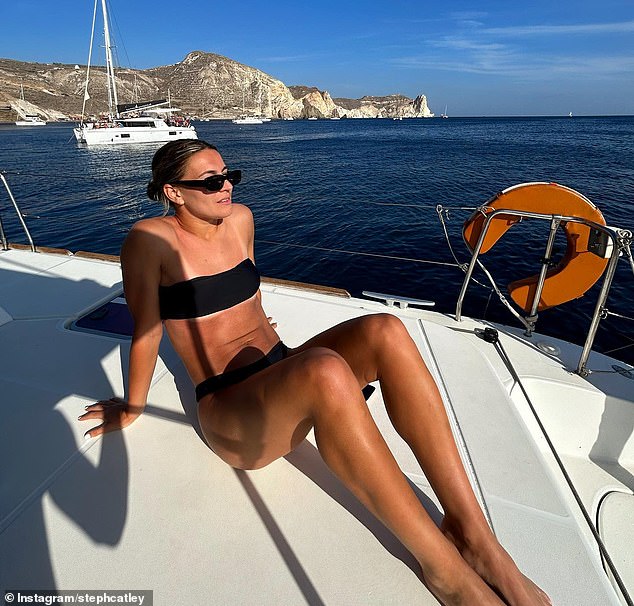 The Matildas star showed off her athletic figure on Thursday as she shared a series of photos documenting her lavish outing