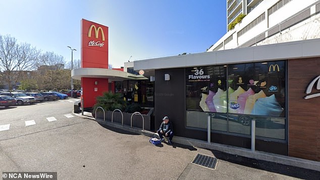 Emergency services were called to the fast food store in King St after reports a man had suffered serious burns.  Image: Google