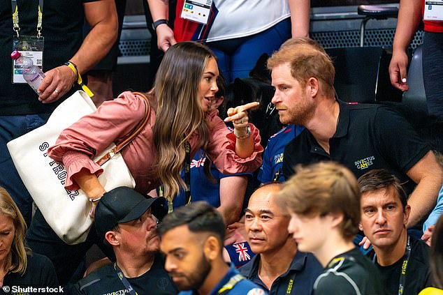 Prince Harry and Meghan Markle's assistant, who once played a stripper in Hollyoaks, accompanied the couple at the Games