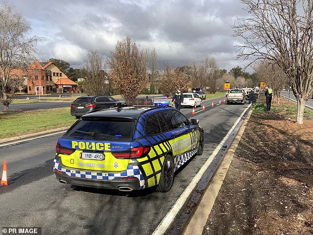 A P-plater has reportedly been caught drink-driving twice within 12 hours by Victoria Police (stock image)