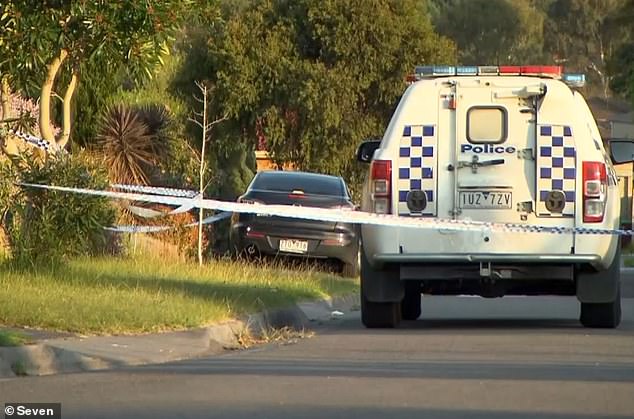 A quiet street in a south-east Melbourne suburb remains closed on Wednesday morning