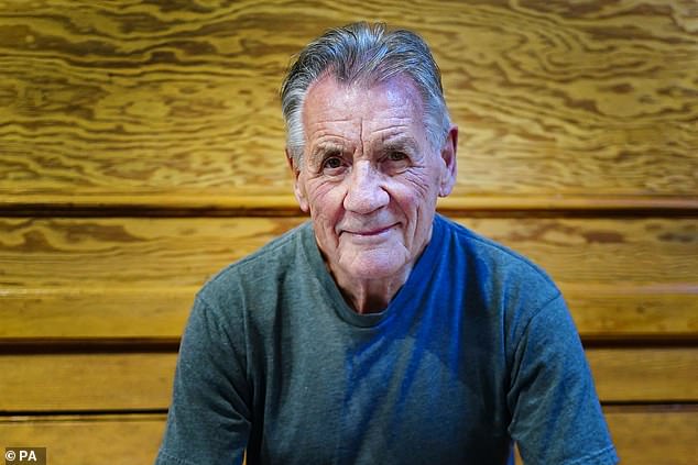 Candid: Michael Palin, 80, opened up about the 'great void' left by beloved wife Helen after her tragic death in May