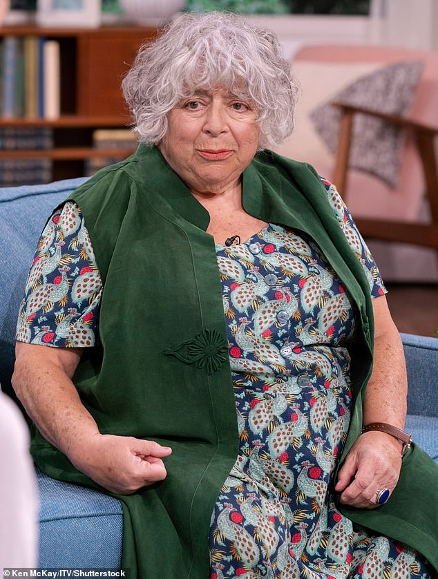 Devastating: Miriam Margolyes, 82, said 'toxic' John Cleese 'has turned sour and is irrelevant' as she spoke in new interview (pictured in 2021)