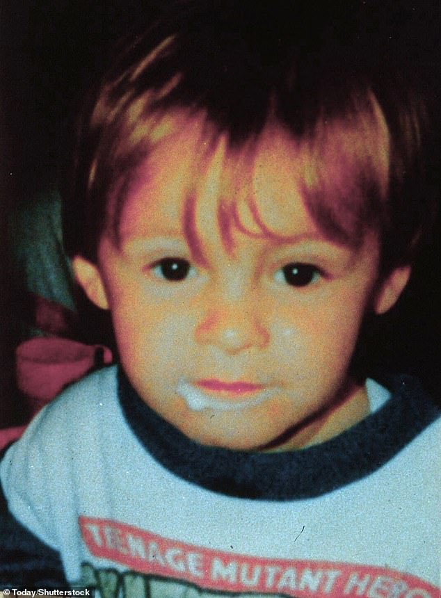 A source told the Mail that James' mother Denise Fergus, 54, had not been informed of the date of the hearing before it appeared in the media.  “She is shocked,” they said.  Pictured above is James Bulger