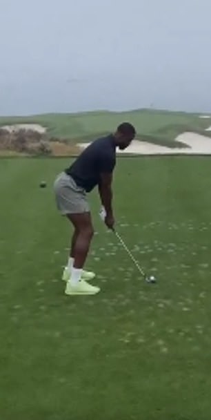 NBA legend Dwyane Wade filmed himself making a hole-in-one at Pebble Beach