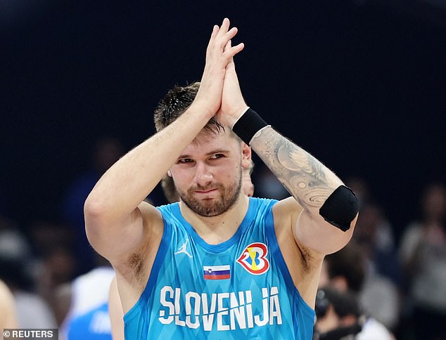 Doncic starred for Slovenia this summer as his team advanced to the quarter-finals