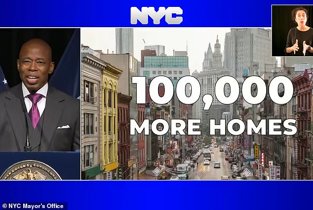 NYC Mayor Eric Adams makes sweeping changes to city residential