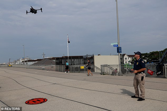 Drones will be used by New York City police over Labor Day weekend to monitor backyard parties and 