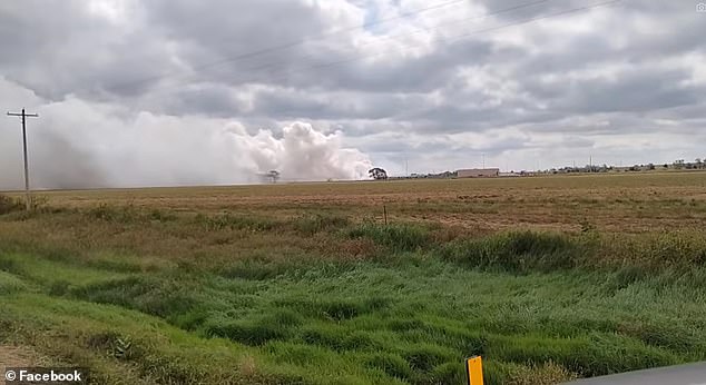 The incident happened earlier today on the Union Pacific Railroad tracks in the town of North Platte and has resulted in a portion of the highway being closed