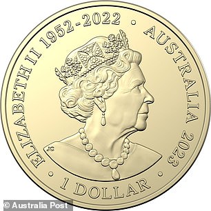 The reverse of the coin commemorates the life of Queen Elizabeth II