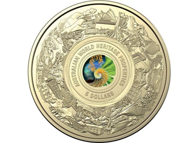 Australia's prehistoric rainforest, convict sites, Sydney Opera House and ancient Aboriginal settlements are etched into history on a freshly minted coin