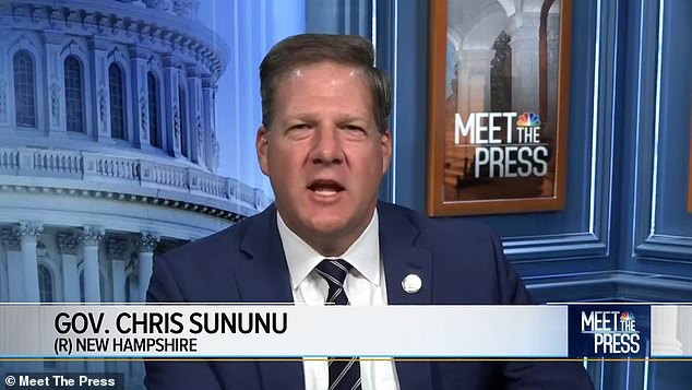 New Hampshire Governor Chris Sununu wants Republican candidates to crack down on Donald Trump as he insists the 'Trump brand really doesn't work'