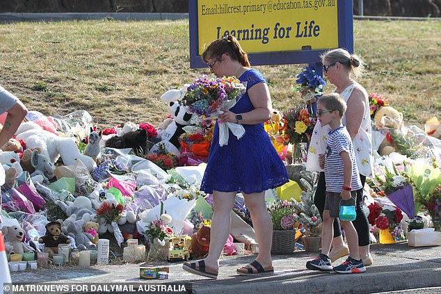 Families are calling for an end to time limits on filing charges.  Devastated residents are pictured paying tribute a day after the tragedy at Hillcrest Primary School